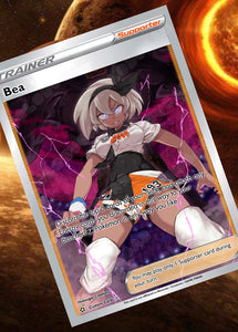 BEA GX EX VMAX  POKEMON CARD TRAINER CARD