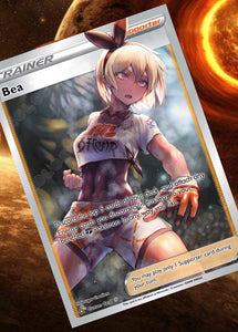 BEA GX EX VMAX  POKEMON CARD TRAINER CARD