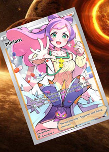 MIRIAM GX EX VMAX  POKEMON CARD