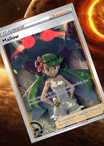 MALLOW GX EX VMAX  POKEMON CARD TRAINER CARD