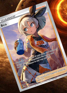 BEA GX EX VMAX  POKEMON CARD TRAINER CARD