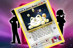 JESSIE & JAMES KONYA TEAM ROCKET GX EX VMAX  POKEMON CARD