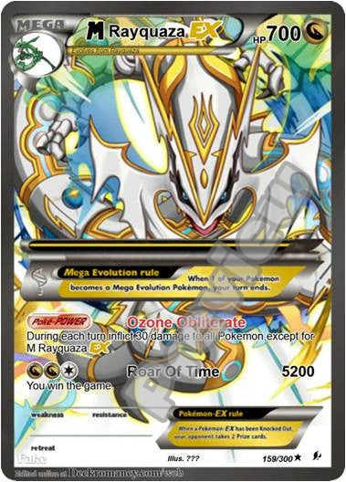 M RAYQUAZA EX GX VMAX POKEMON CARD