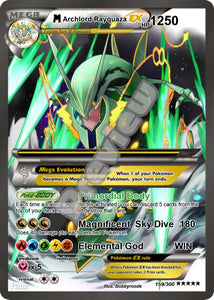 <transcy>M ARCHLORD RAYQUAZA EX GX-POKEMON-KARTE</transcy>