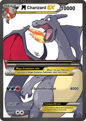 <transcy>M CHARIZARD EX GX VMAX POKEMON-KARTE</transcy>