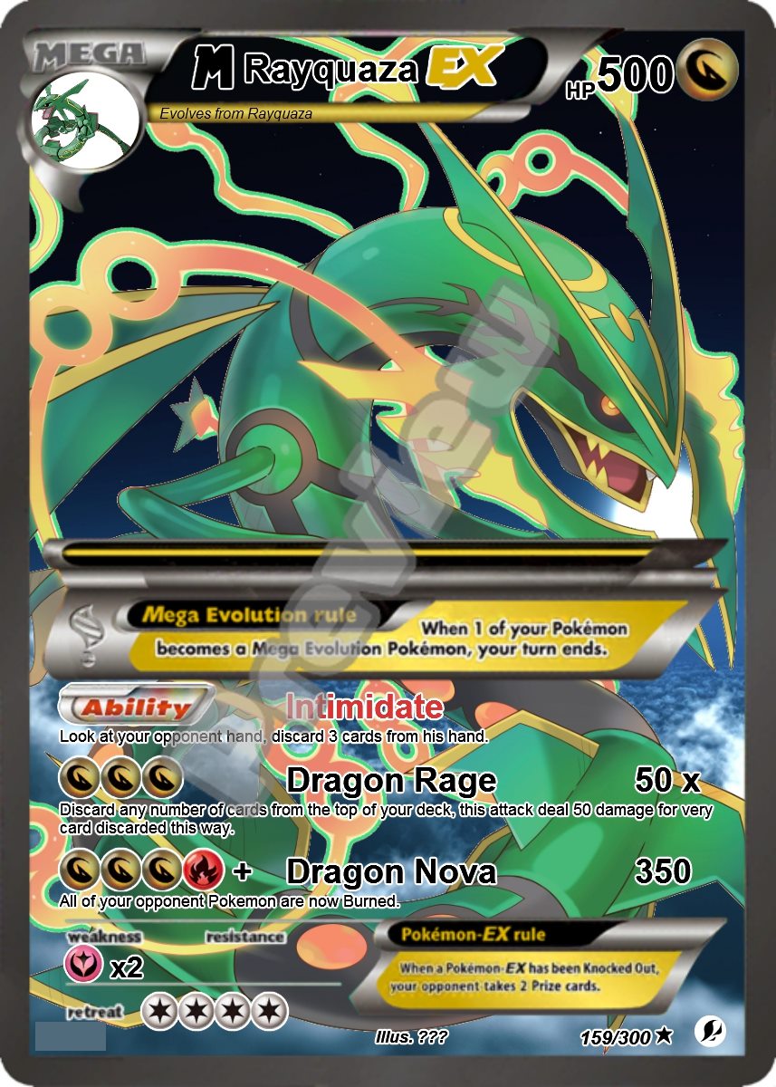 <transcy>M RAYQUAZA EX GX VMAX-POKEMON-KARTE</transcy>