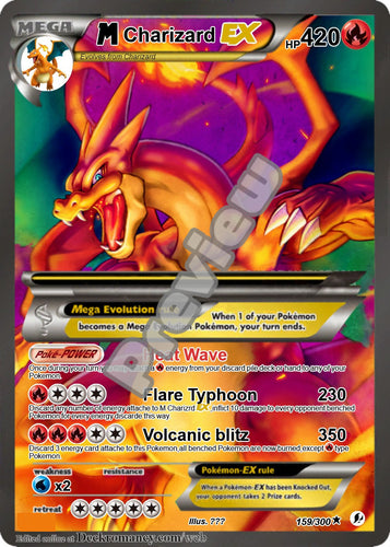 <transcy>M CHARIZARD EX GX VMAX POKEMON-KARTE</transcy>