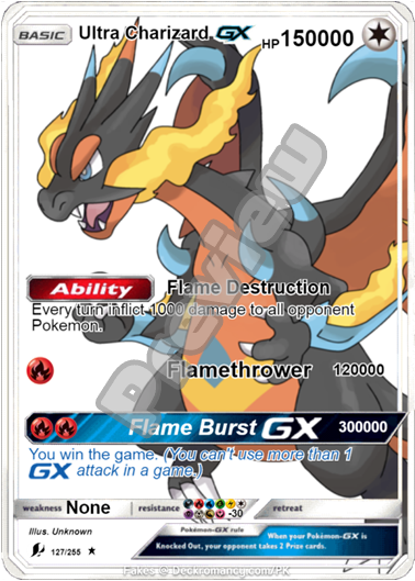 ULTRA CHARIZARD GX EX VMAX POKEMON CARD – Paolo Forati