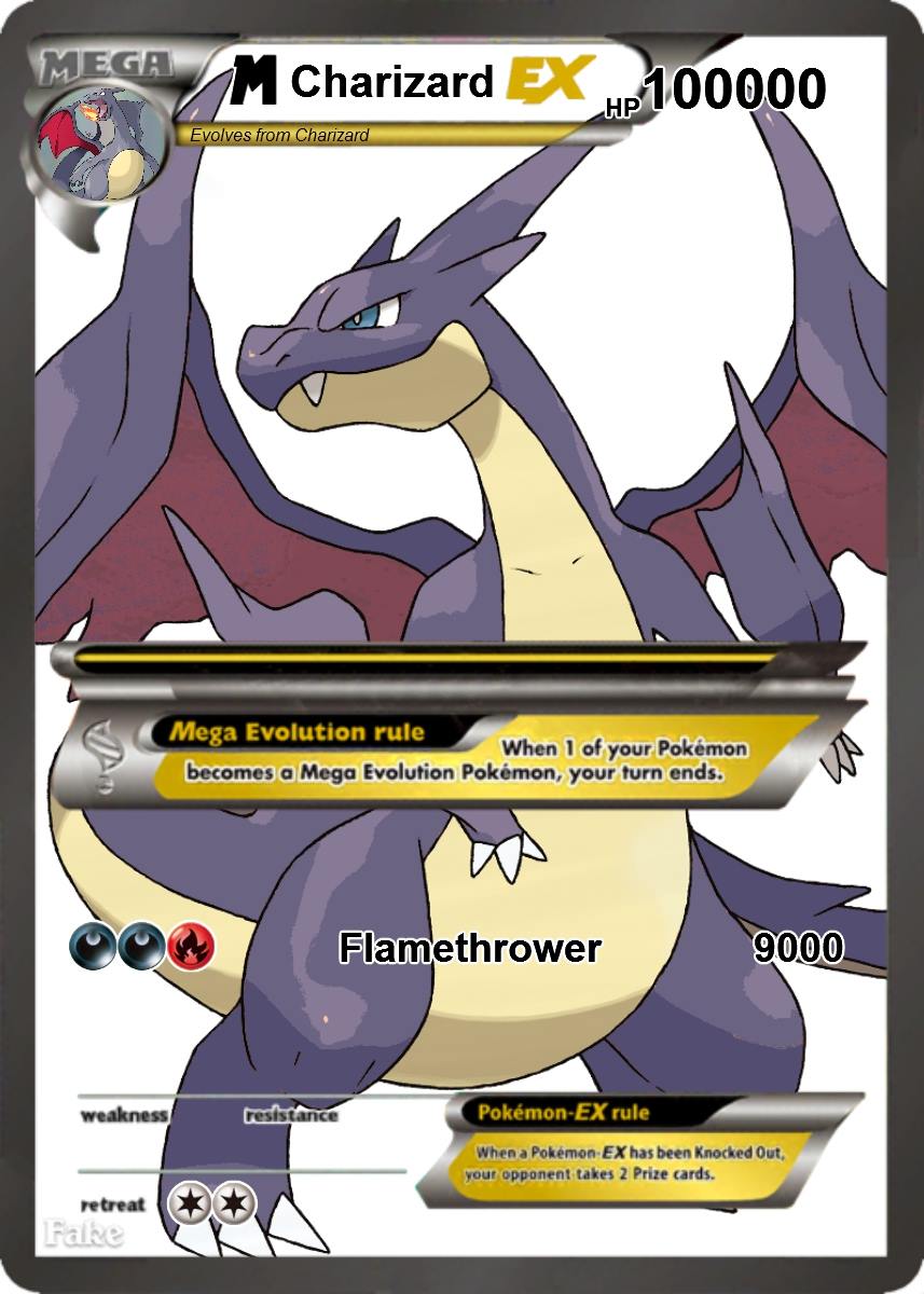 M CHARIZARD EX GX VMAX POKEMON CARD