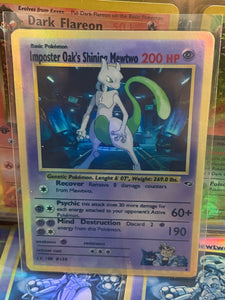 IMPOSTER OAK MEWTWO ASH KETCHUM GX EX VMAX  POKEMON CARD