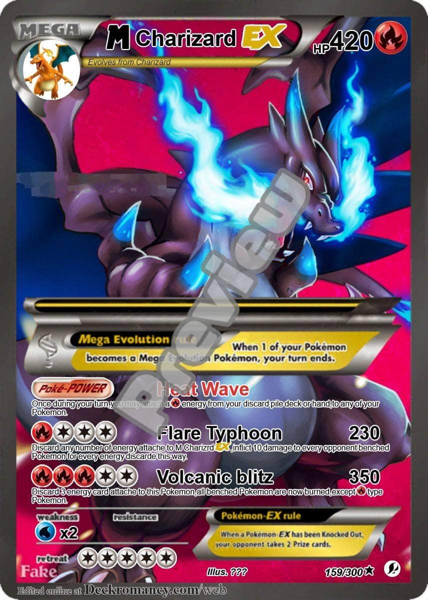 CHARIZARD EX GX VMAX POKEMON CARD