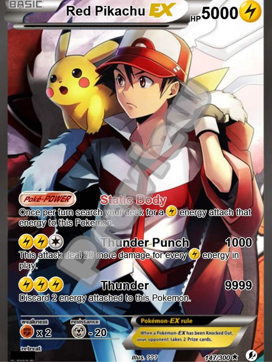 ASH KETCHUM GX EX VMAX POKEMON CARD CUSTOM – Paolo Forati