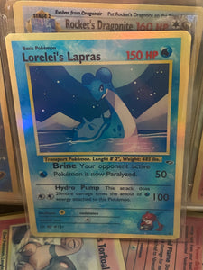 LORELEI LAPRAS ASH KETCHUM GX EX VMAX  POKEMON CARD