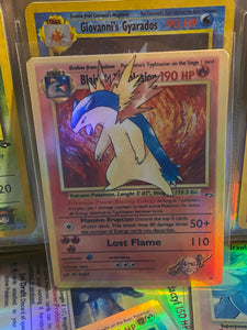 BLAINE TYPHLOSION ASH KETCHUM GX EX VMAX  POKEMON CARD