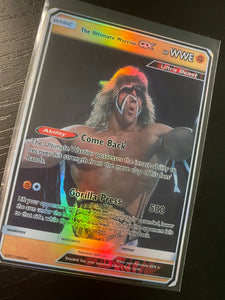 ULTIMATE WARRIOR GX EX VMAX  POKEMON CARD