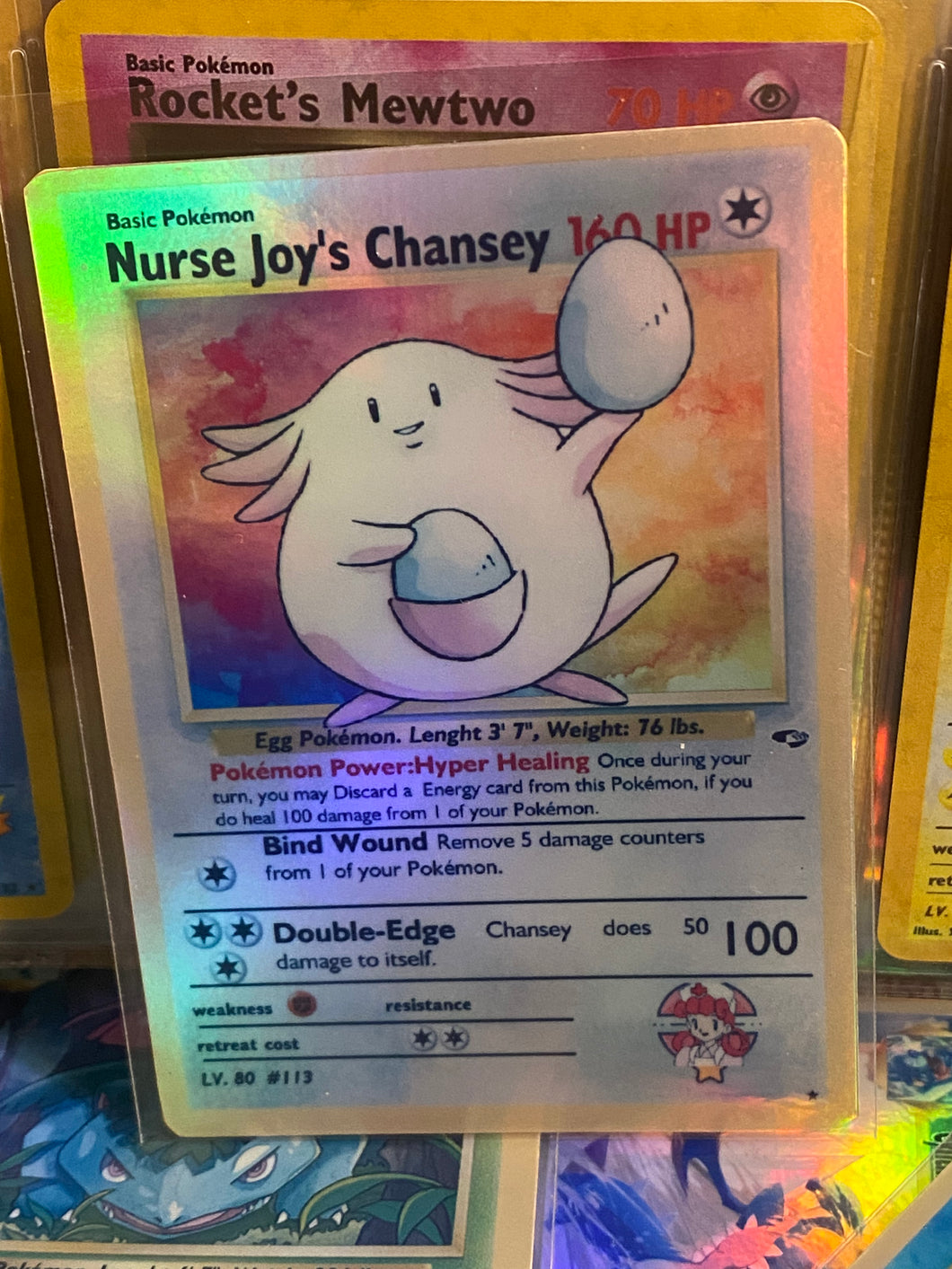 NURSE JOY CHANSEY ASH KETCHUM GX EX VMAX  POKEMON CARD