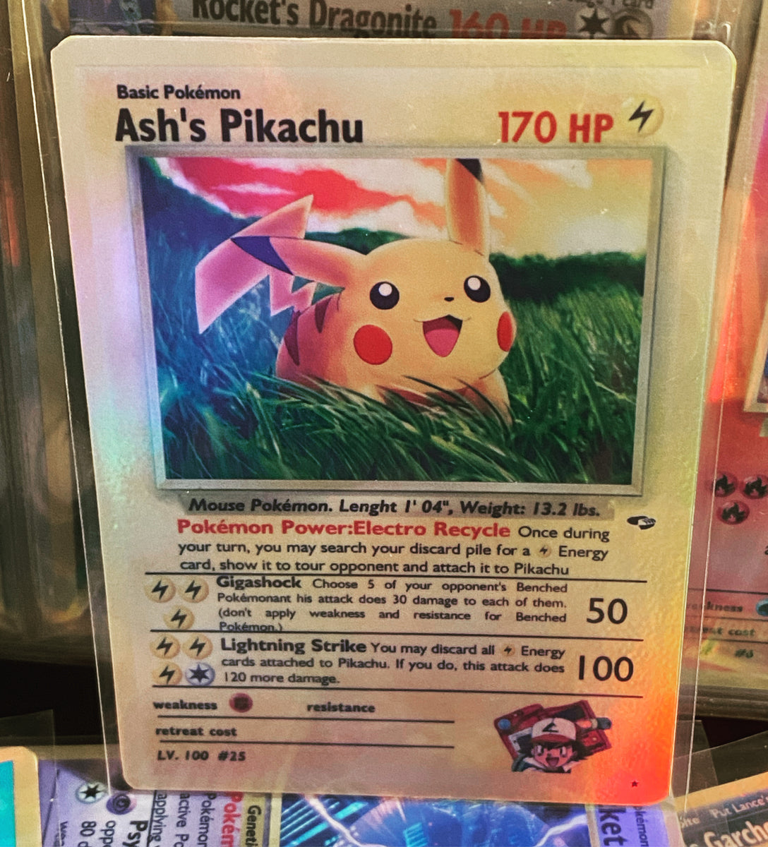 ASH KETCHUM GX EX VMAX POKEMON CARD CUSTOM – Paolo Forati