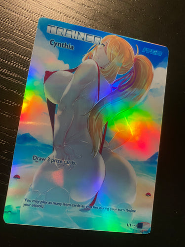 Sexy Pokemon card gx ex lusamine jessie misty charizard VMAX ancient ex GIGANTAMAX joey cynthia