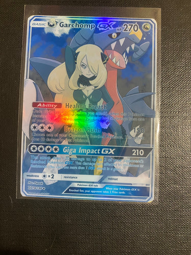 GARCHOMP GX EX VMAX  POKEMON CARD