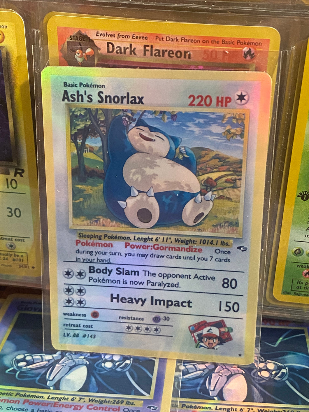 <transcy>ASH KETCHUM GX EX VMAX POKEMON-KARTE</transcy>