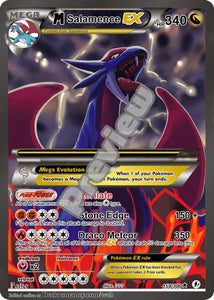 SALAMENCE EX GX VMAX  POKEMON CARD