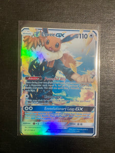 BLUE GARY EEVEE ASH KETCHUM GX EX VMAX  POKEMON CARD