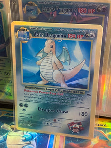 DRAGONITE ASH KETCHUM GX EX VMAX  POKEMON CARD